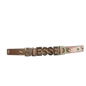BCBGeneration Brown 'Blessed' Leather Bracelet